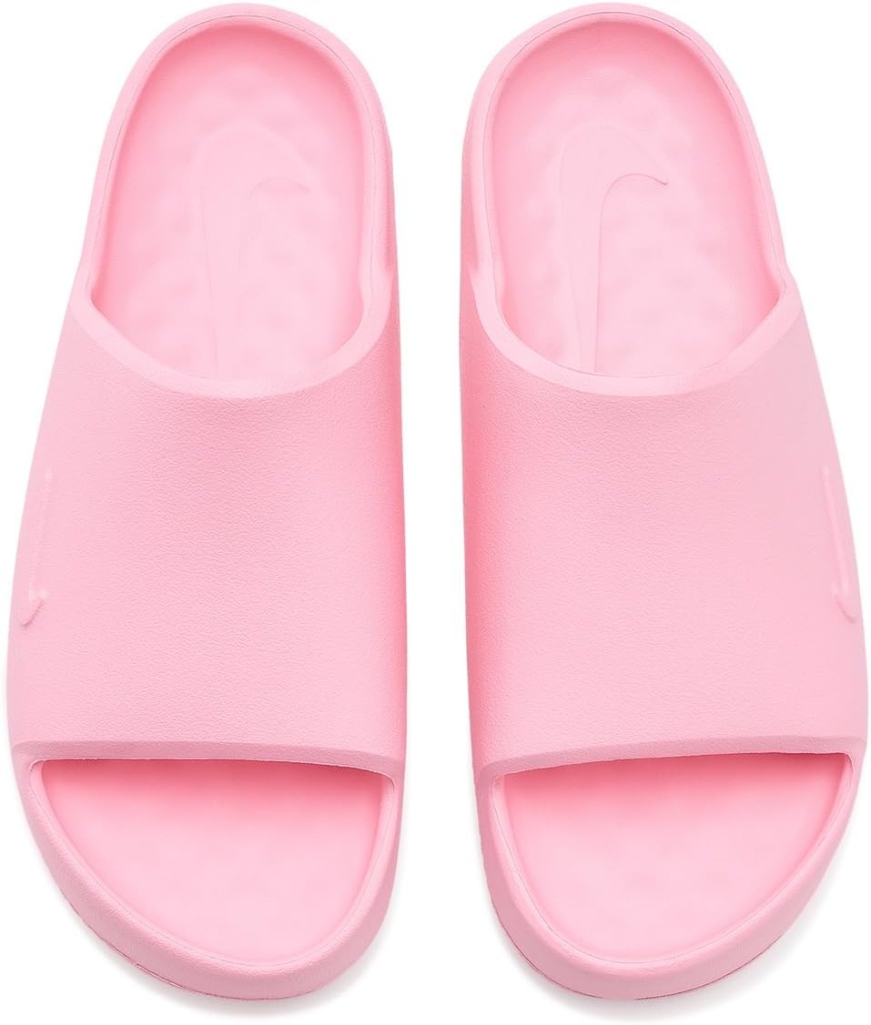 image:imageNike Unisex Kids Calm Slides 20 Boys and Girls Sandals Comfort SlippersMedium Soft PinkMedium Soft Pink
