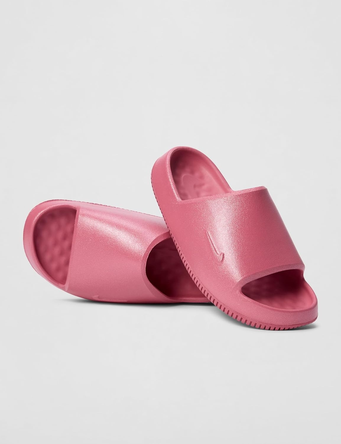 image:imageNike Unisex Kids Calm Slides 20 Boys and Girls Sandals Comfort SlippersPeonyPeony
