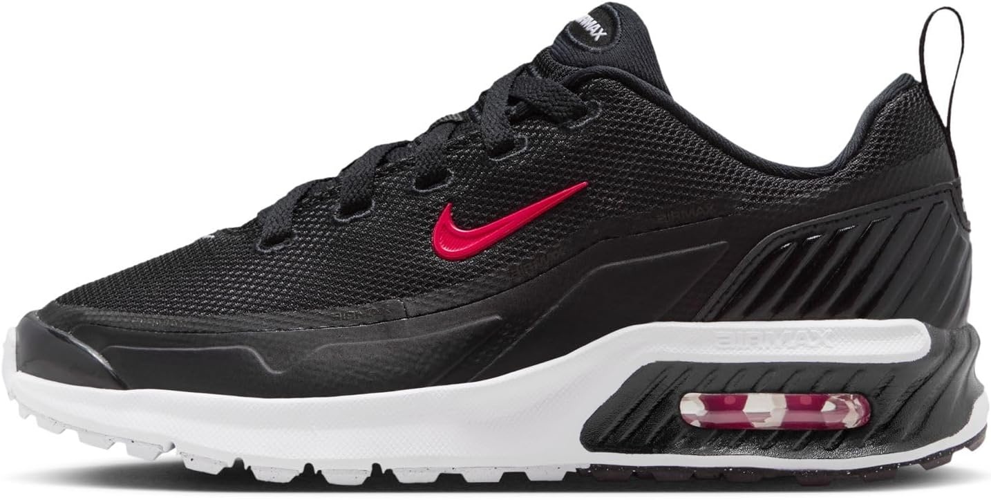 image:imageNike UnisexChild Air Max Bia Casual ShoesBlackUniversity RedWhiteAnthracite