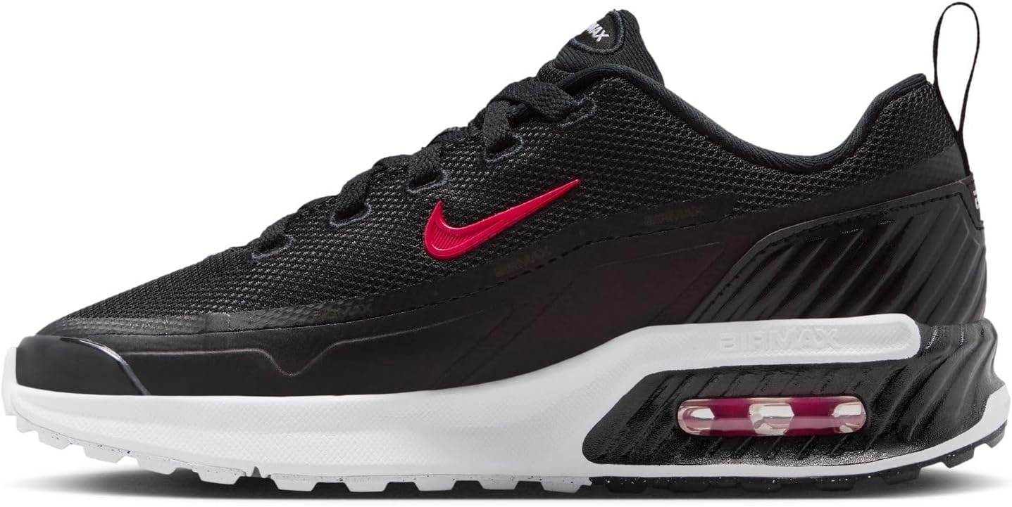 image:imageNike UnisexChild Air Max Bia Casual ShoesBlackUniversity RedWhiteAnthracite