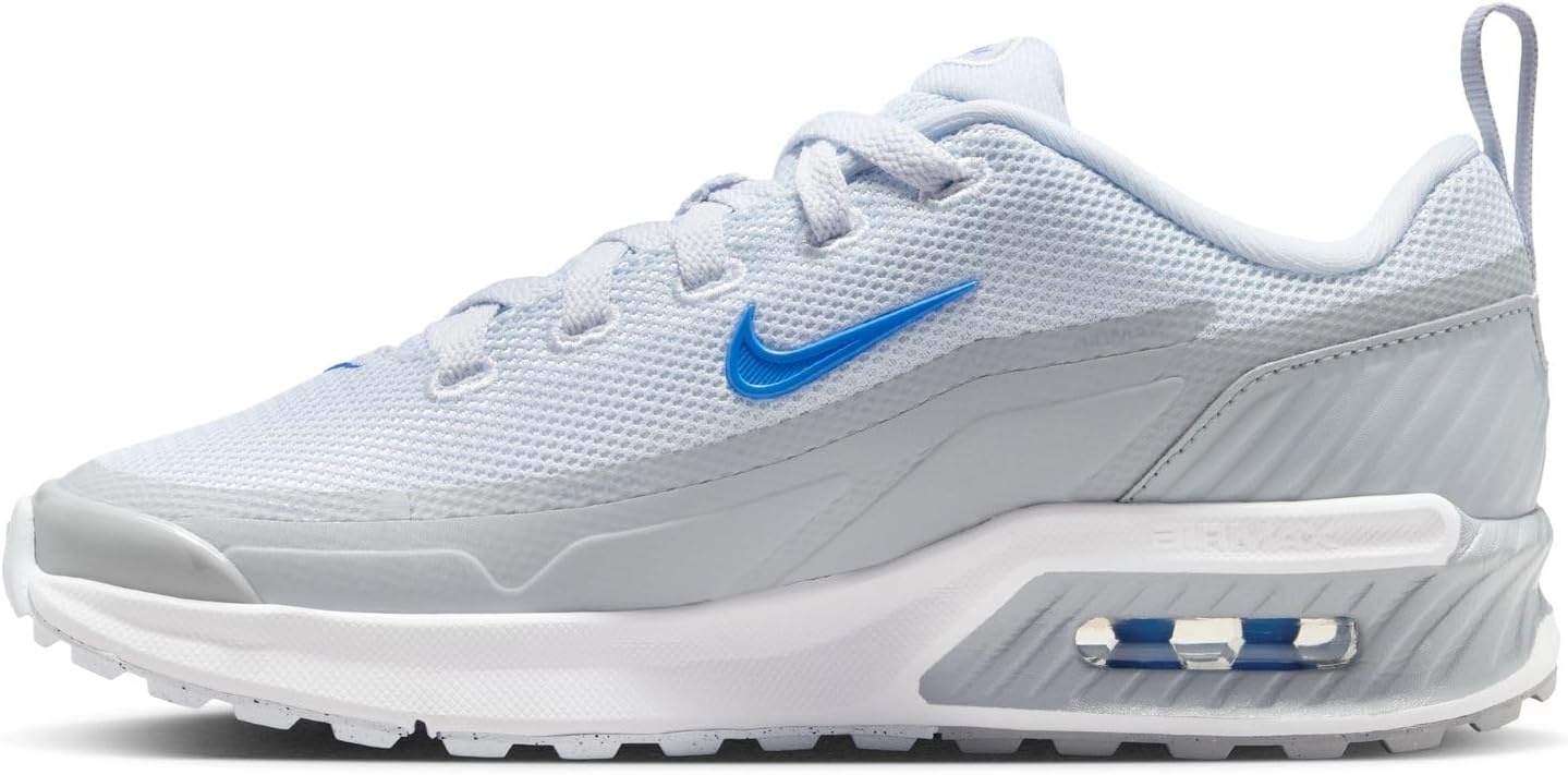 image:imageNike UnisexChild Air Max Bia Casual ShoesFootball GreyBlue CrystalWolf Grey