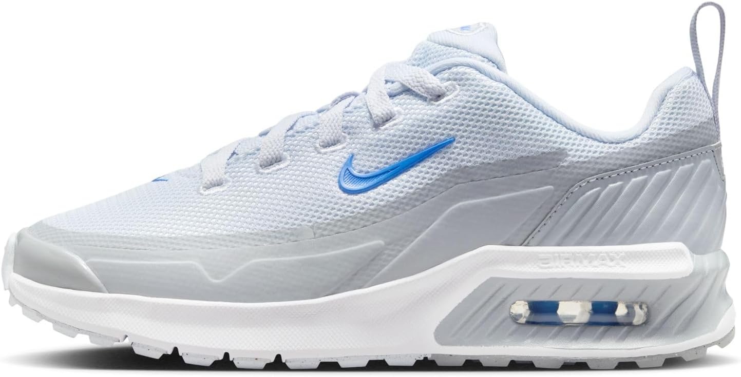 image:imageNike UnisexChild Air Max Bia Casual ShoesFootball GreyBlue CrystalWolf Grey