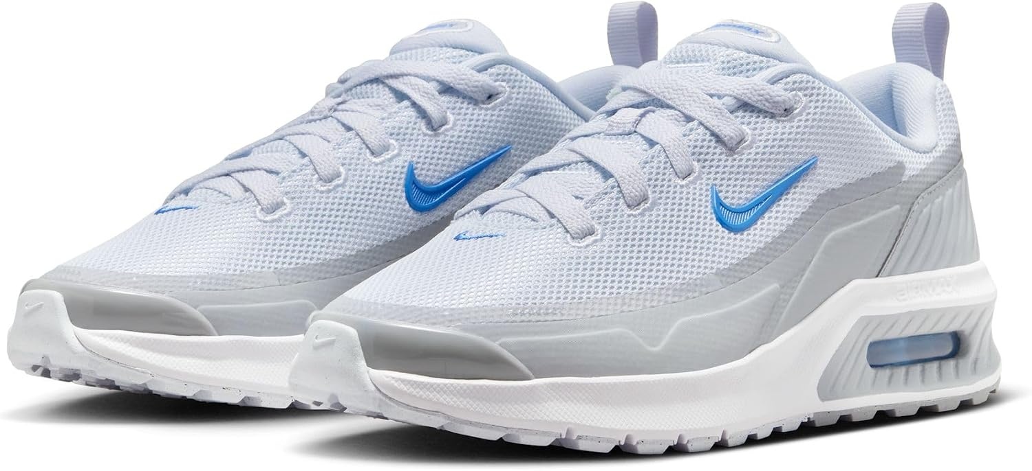 image:imageNike UnisexChild Air Max Bia Casual ShoesFootball GreyBlue CrystalWolf Grey