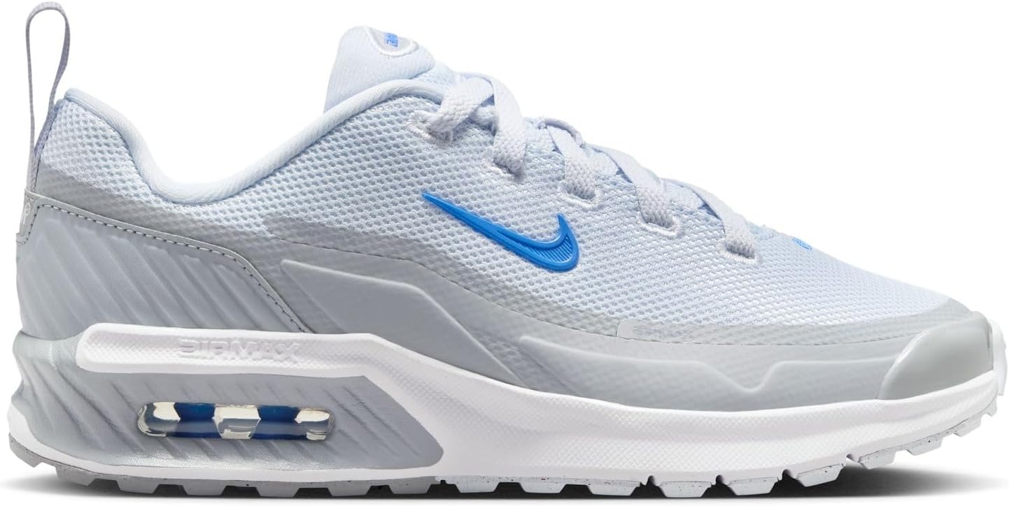 image:imageNike UnisexChild Air Max Bia Casual ShoesFootball GreyBlue CrystalWolf Grey
