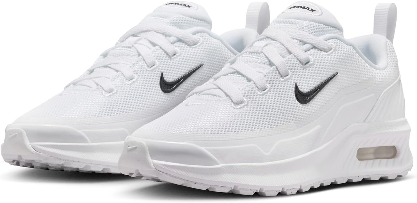 image:imageNike UnisexChild Air Max Bia Casual ShoesWhiteBlackWolf Grey