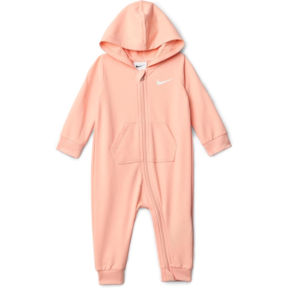 image:imageNike Baby Essentials Full Zip Hooded CoverallArctic Orange