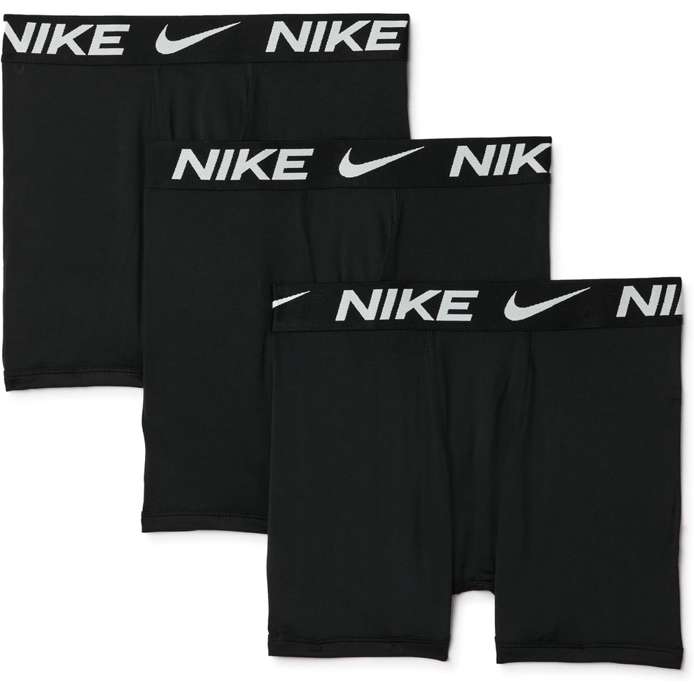 image:imageNike Boys DriFIT Essentials Micro MultiPack Boxer BriefsBlack 3pack