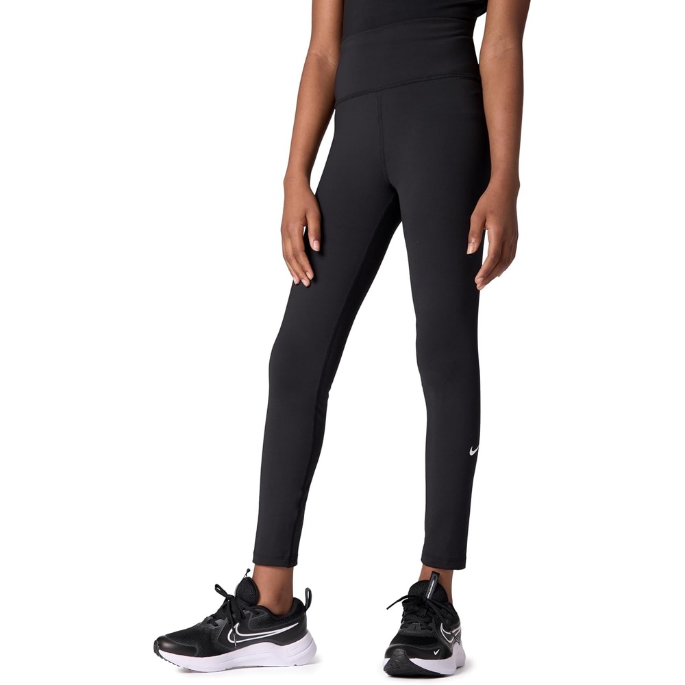 image:imageNike Girls One DriFIT HighWaisted LeggingsBlackWhite