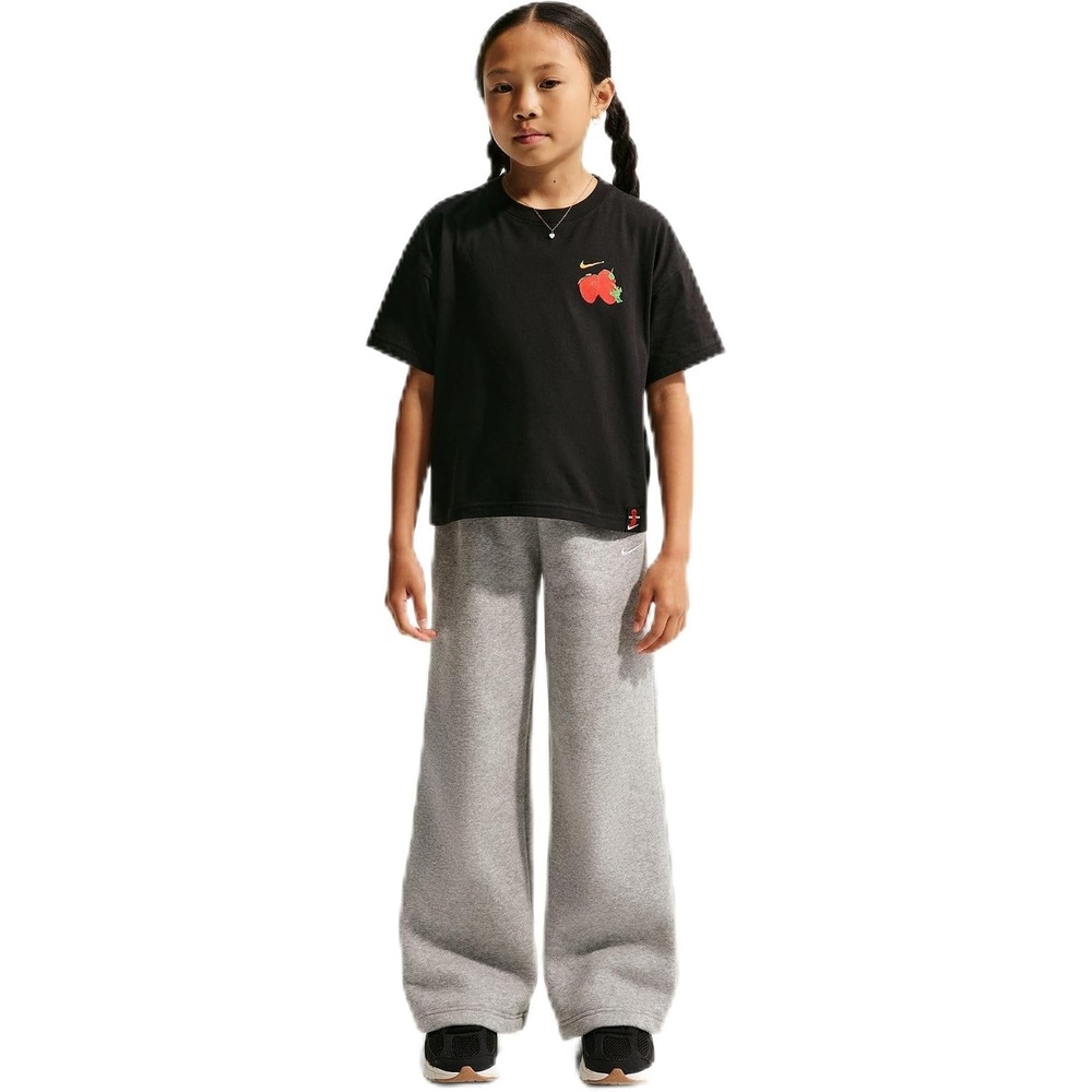 image:imageNike Girls Sportswear Boxy Bear TShirtBlackWaffles