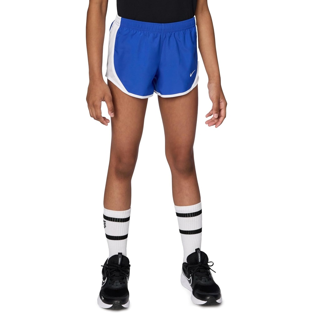 image:imageNike Girls Tempo DriFIT Running ShortsGame RoyalWhiteWhiteWhite