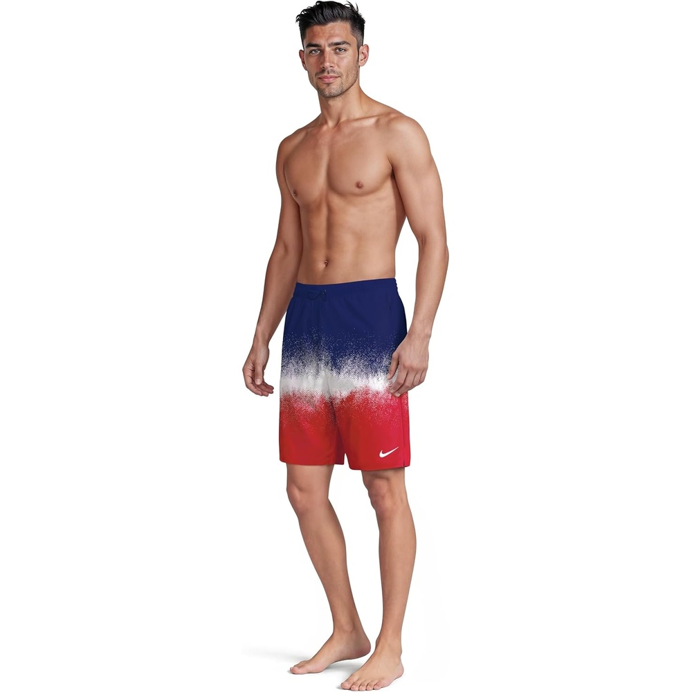 image:imageNike Mens Breaker 9 BriefLined Volley ShortBlueRed