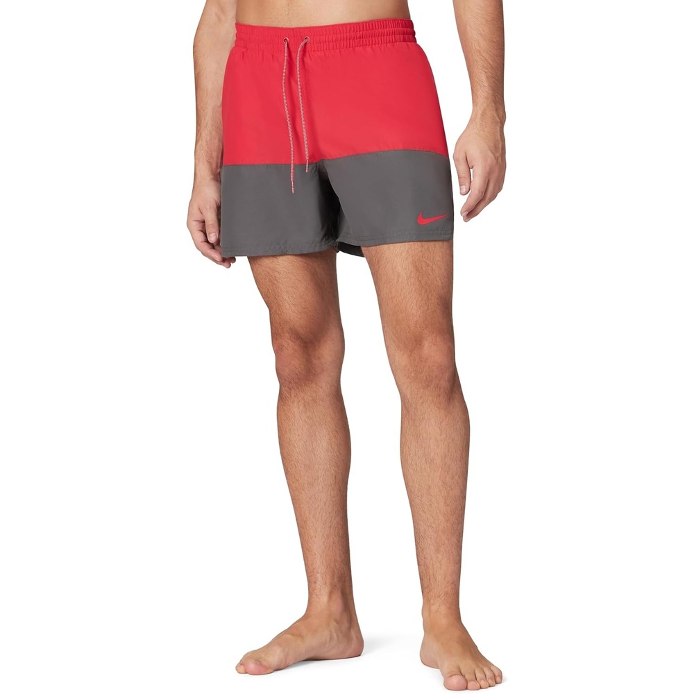 image:imageNike Mens Nike Swim 5 Brief Lined Volley ShortUniversity Red