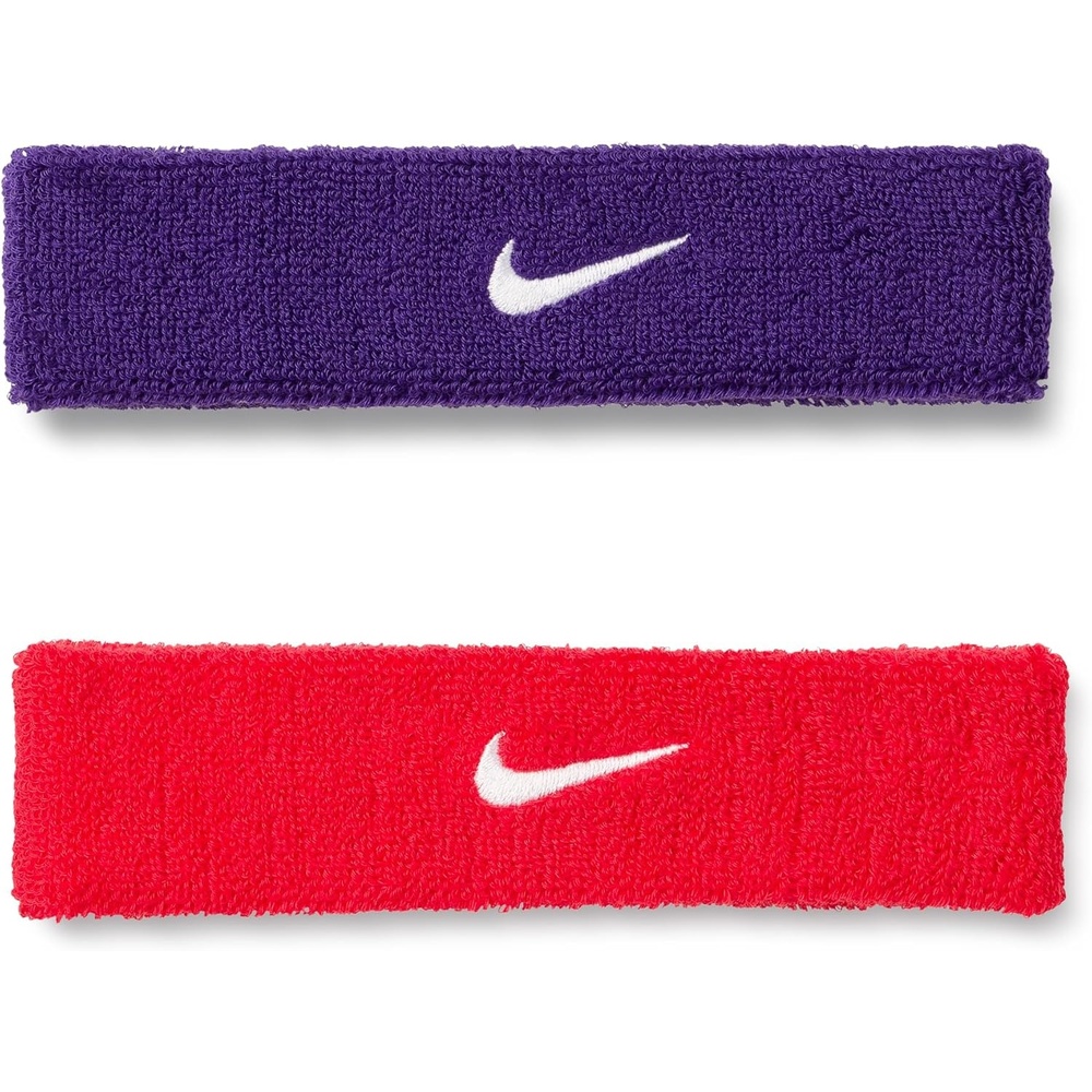 image:imageNike Unisex Adult DriFIT Swoosh HeadbandBright crimsoncave purple