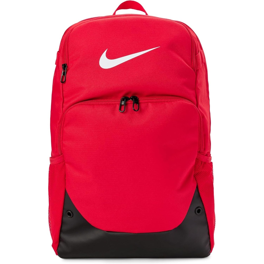 image:imageNike Unisex Adult Gameday Brasilia X Backpack 24L or 30L Mens and WomensUniversity RedBlackWhite