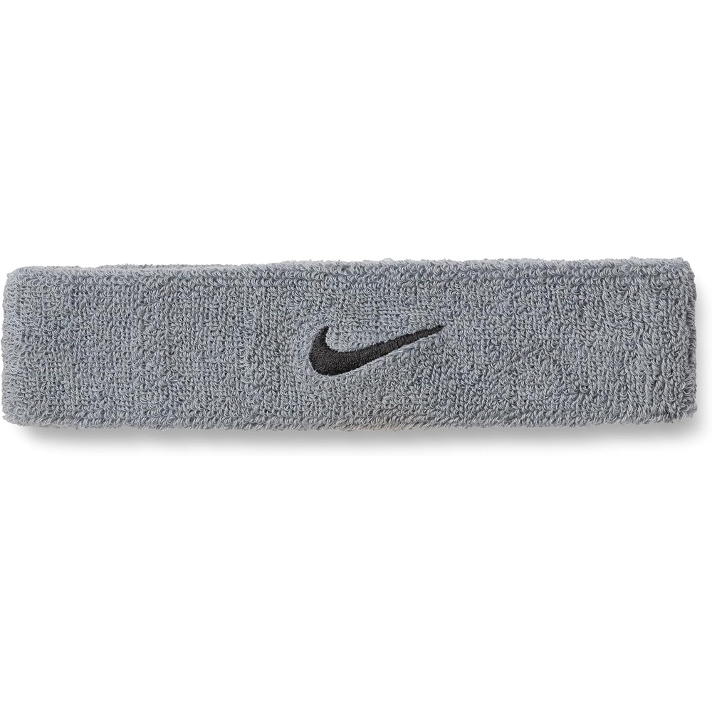 image:imageNike Unisex Adult Swoosh Classic HeadbandCool greyblack