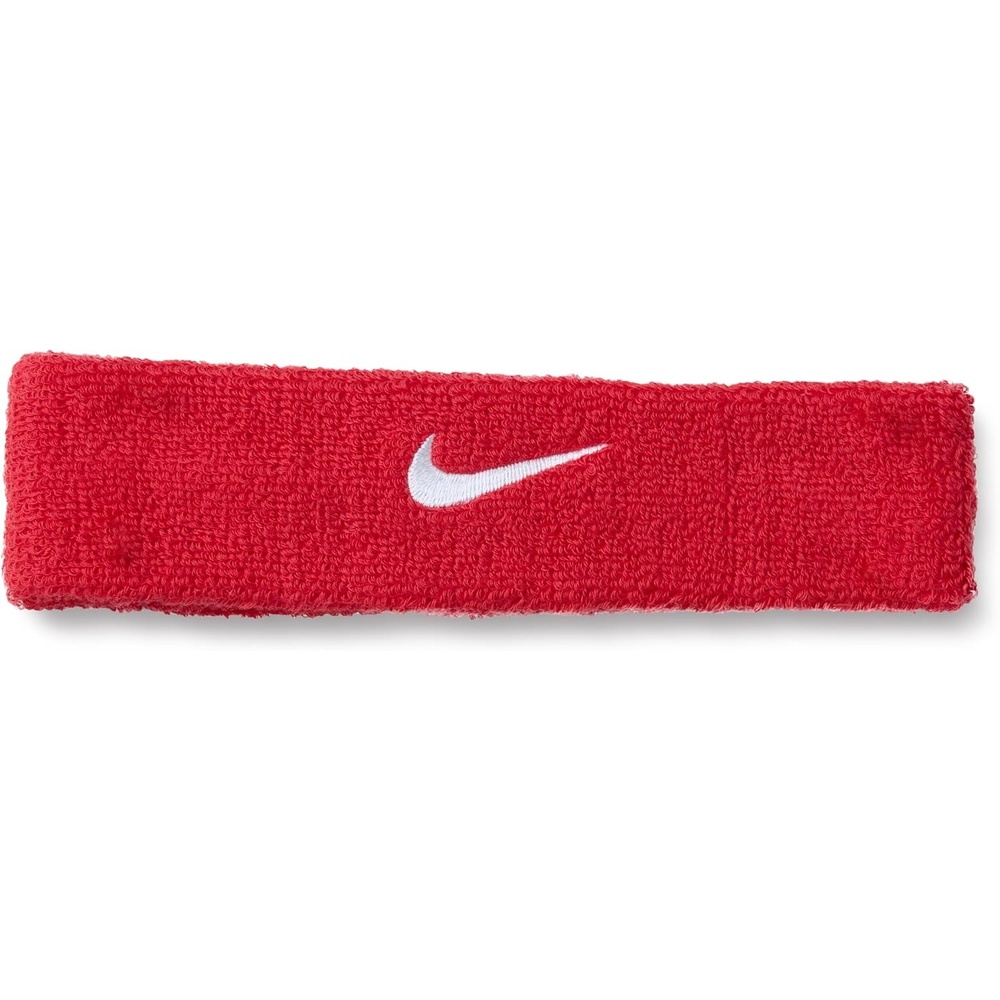 image:imageNike Unisex Adult Swoosh Classic HeadbandUniversity redwhite