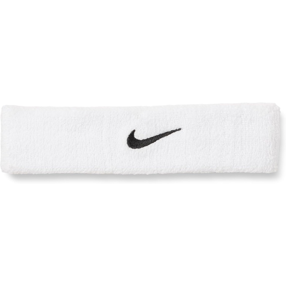 image:imageNike Unisex Adult Swoosh Classic HeadbandWhiteblack