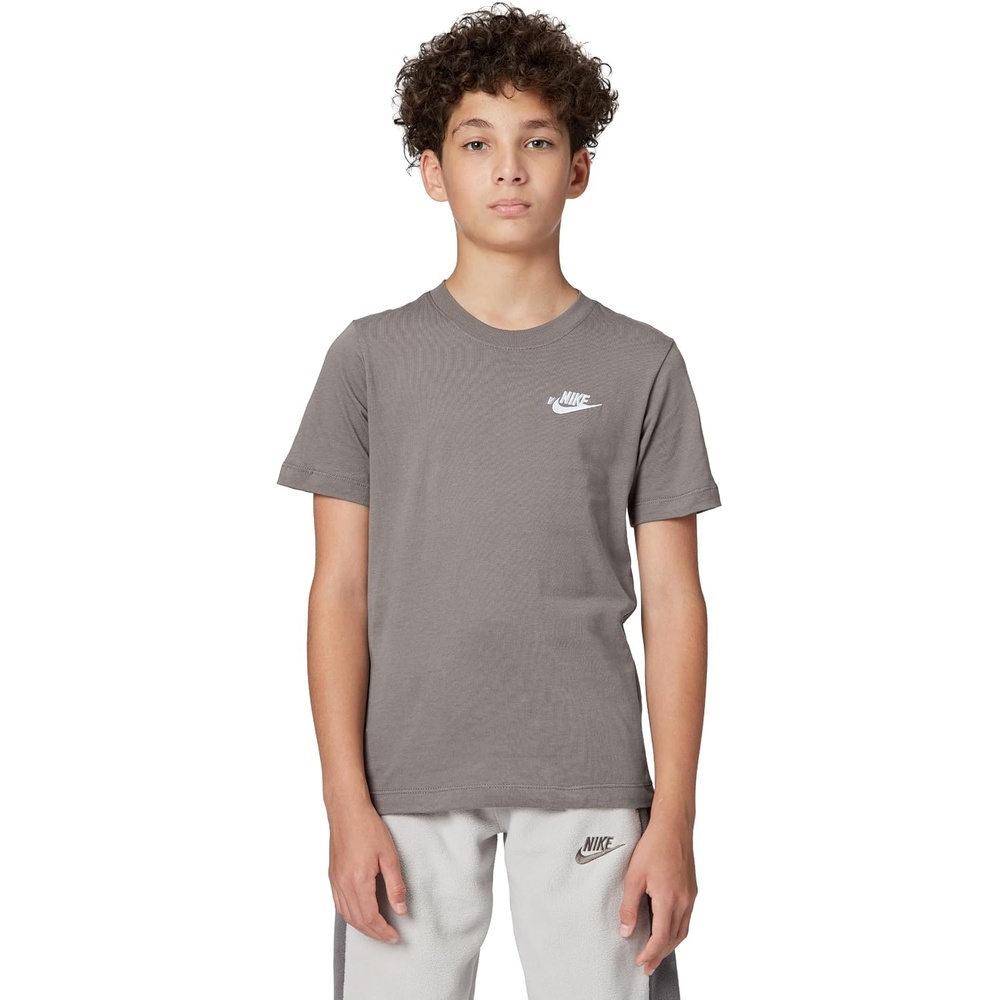 image:imageNike Unisex Big Kids Sportswear Club TShirt  Boys and GirlsCave Stone