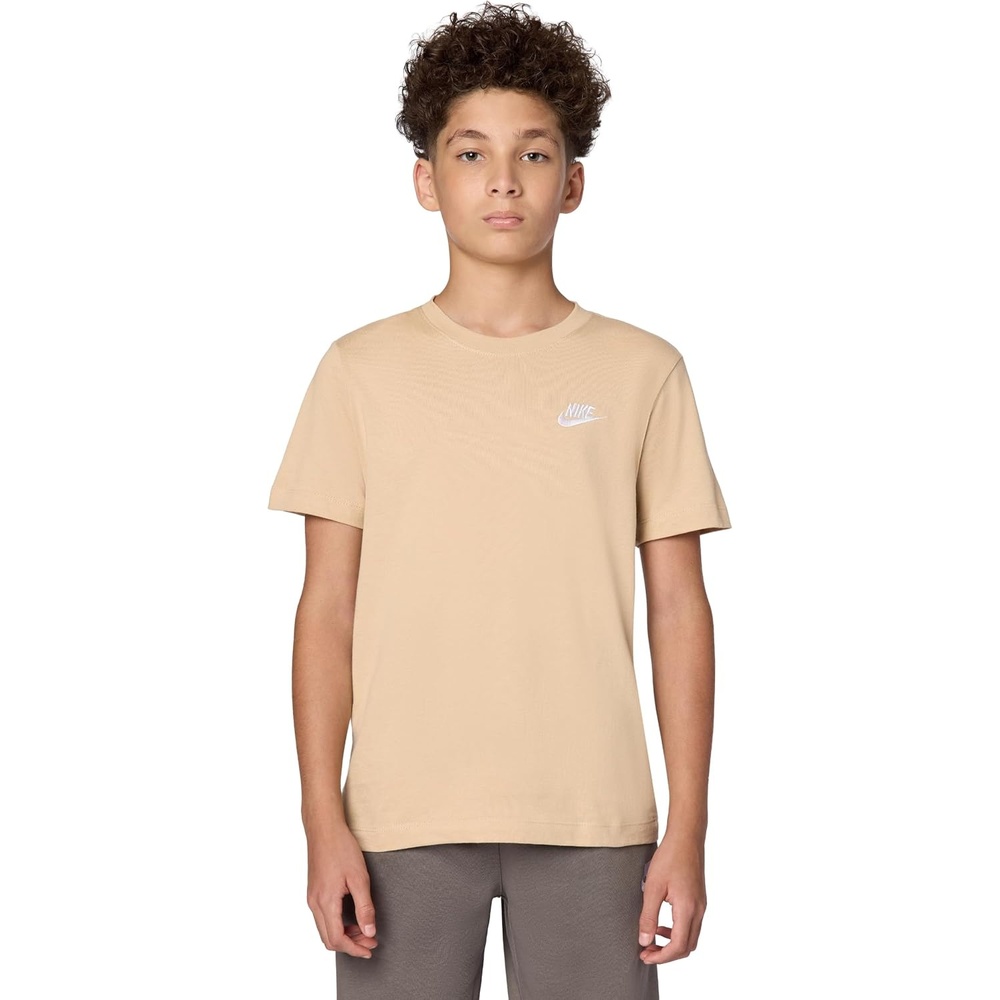 image:imageNike Unisex Big Kids Sportswear Club TShirt Boys and GirlsLinen