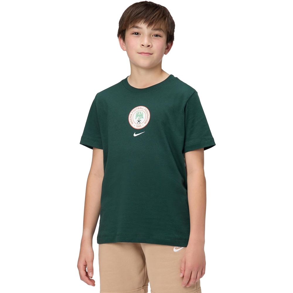 image:imageNike Unisex Big Kids Sportswear Club World Cup TShirt Boys and GirlsNigeria Pro Green