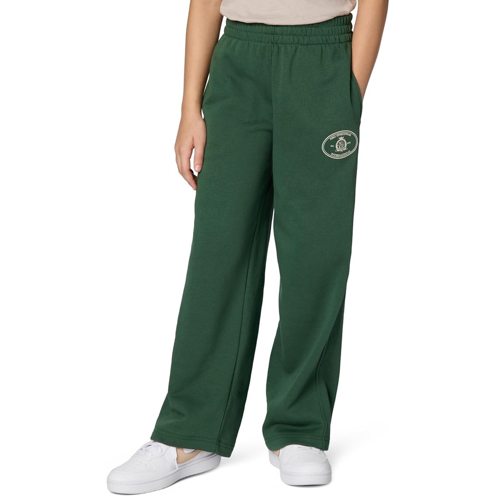 image:imageNike Unisex Big Kids Sportswear Loose OpenHem Pants Boys and GirlsFirSanddriftFrench Terry