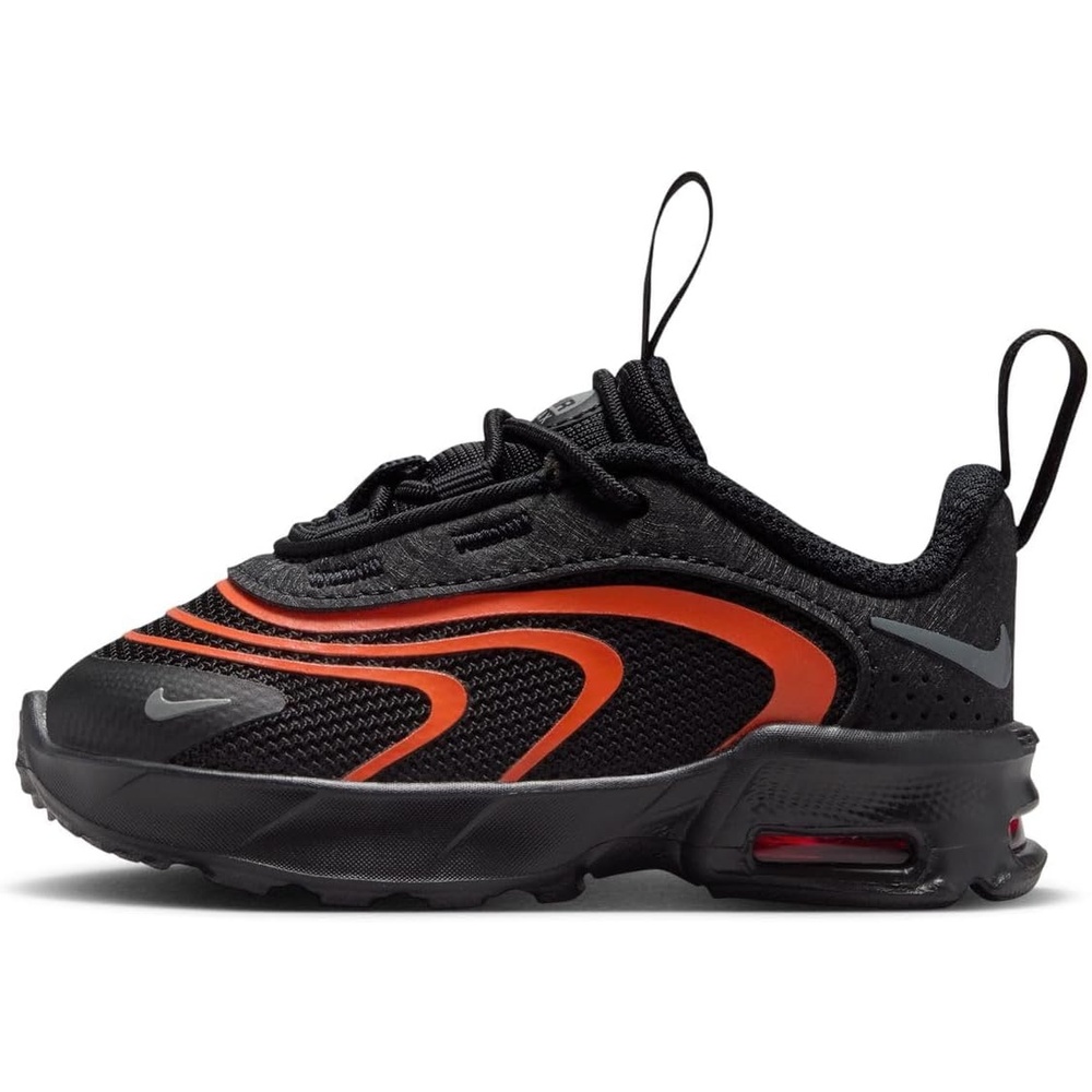 image:imageNike Unisex Kids Air Max Fire Shoes Boys Girls Toddlers amp Baby Sneakers Casual ShoesBlackSmoke GreyPicante Red