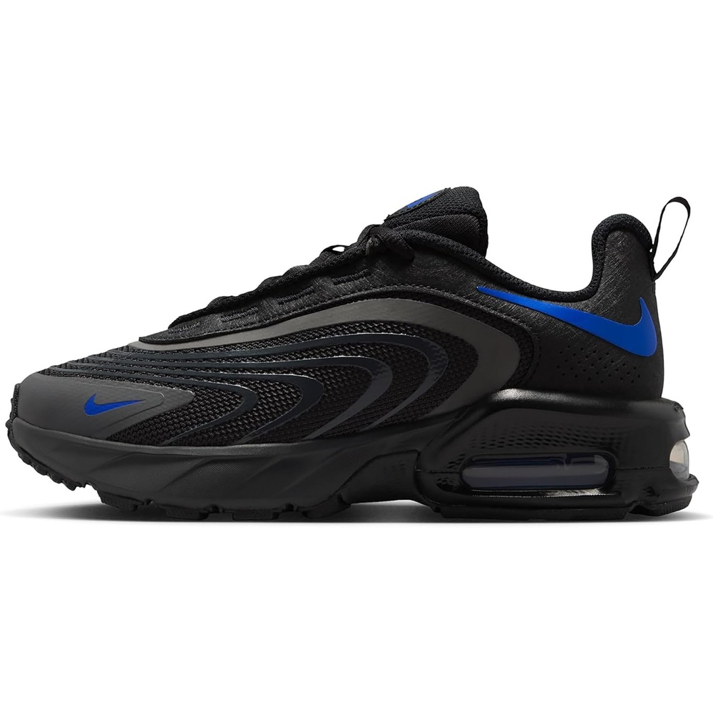 image:imageNike Unisex Kids Air Max Fire Shoes Boys Girls Toddlers amp Baby Sneakers Casual ShoesDark Smoke GreyRacer BlueBlack