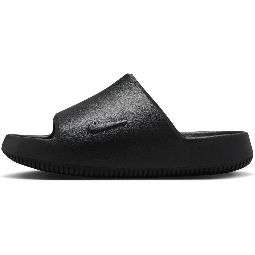 image:imageNike Unisex Kids Calm Slides 20 Boys and Girls Sandals Comfort SlippersBlackBlackBlack