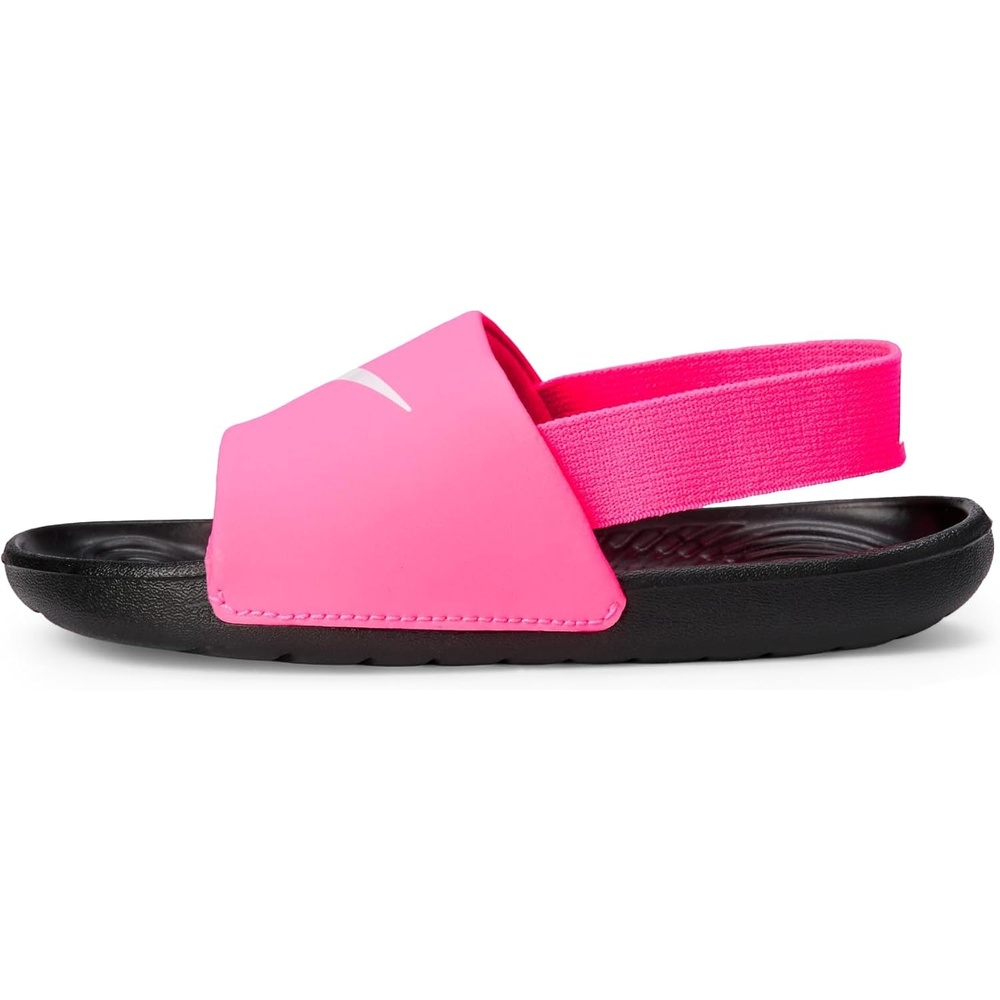 image:imageNike Unisex Kids Kawa Slides Boys Girls Toddlers amp Baby Sandals Casual SandalsDigital PinkWhiteBlack