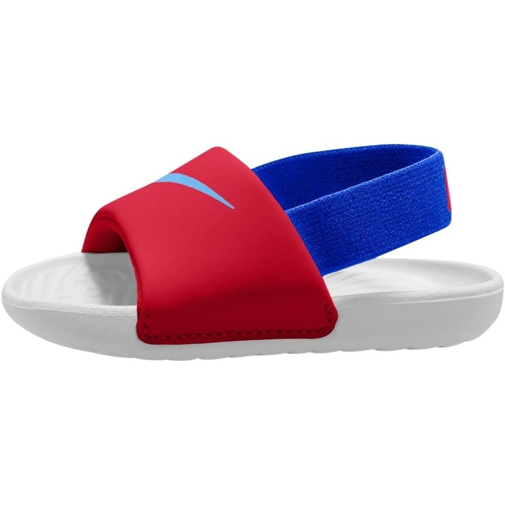 image:imageNike Unisex Kids Kawa Slides  Boys Girls Toddlers amp Baby Sandals  Casual SandalsUniversity RedFootball Blueracer Blue