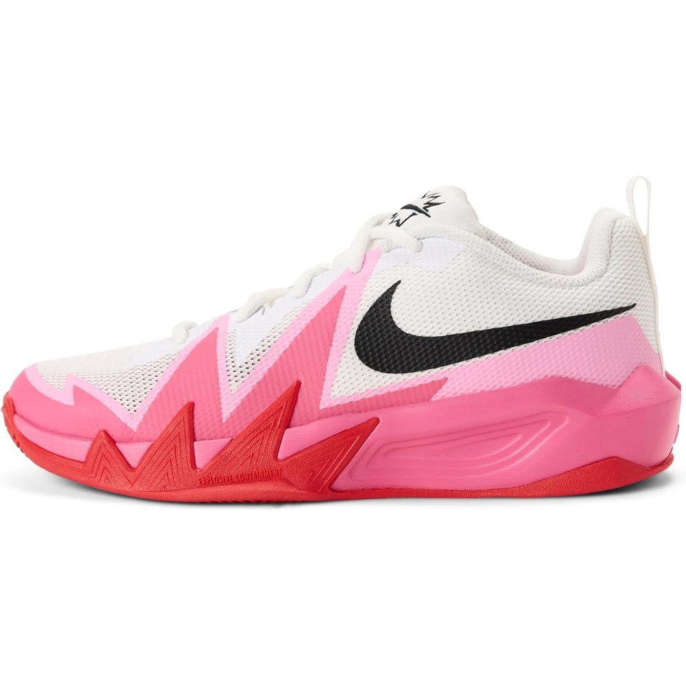 image:imageNike Unisex Kids ST Dynamite Basketball Shoes Boys and Girls SneakersWhiteBlackTropical PinkPinksicle