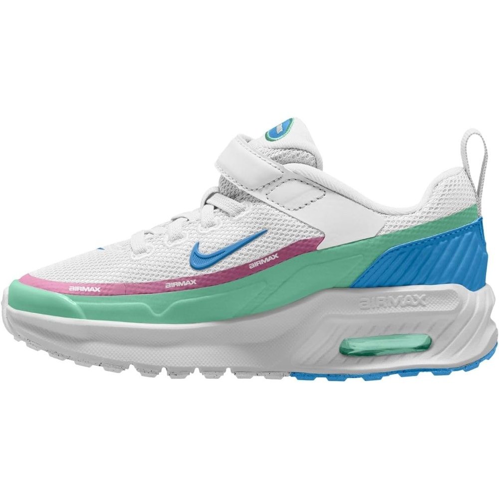 image:imageNike UnisexChild Air Max Bia Casual ShoesWhiteFootball Bluearctic Green