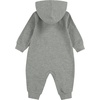 Nike Baby Essentials Full Zip Hooded Coverall(Dark Grey Heather)