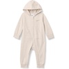 Nike Baby Essentials Full Zip Hooded Coverall(Pale Ivory Heather)