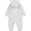 Nike Baby Essentials Full Zip Hooded Coverall(Pale Ivory Heather)