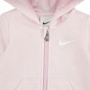 Nike Baby Essentials Full Zip Hooded Coverall(Pink Foam)