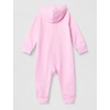 Nike Baby Essentials Full Zip Hooded Coverall(Pink Foam)