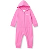 Nike Baby Essentials Full Zip Hooded Coverall(Playful Pink)