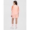 Nike Big Kids’ Sportswear Tracksuit – Boys and Girls Two Piece Set Sweatshirt Shorts(Arctic Orange/Turf Orange/White/White)