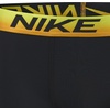 Nike Boys’ Dri-FIT Essentials Micro Multi-Pack Boxer Briefs(Black/Bright Ceramic 3-pack)