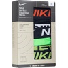 Nike Boys’ Dri-FIT Essentials Micro Multi-Pack Boxer Briefs(Black/Green)