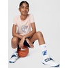 Nike Girls’ Chill Basketball Flower Shop T-Shirt(Arctic Orange)
