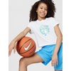 Nike Girls’ Chill Basketball Flower Shop T-Shirt(White)