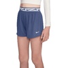 Nike Girls’ Dash Dri-FIT Running Shorts(Mystic Navy/Ashen Slate/White)