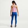 Nike Girls’ One Dri-FIT High-Waisted Leggings(Game Royal/White)