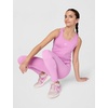 Nike Girls’ One Dri-FIT High-Waisted Leggings(Light Magenta/White)