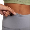 Nike Girls’ One Dri-FIT High-Waisted Leggings(Smoke Grey/White)