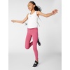 Nike Girls’ One Dri-FIT High-Waisted Leggings(Sweet Beet/White)