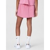 Nike Girls’ One Dri-FIT High-Waisted Skort – Skirt Shorts(Peony/White)