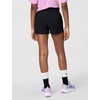 Nike Girls’ One Dri-FIT High-Waisted Woven Training Shorts(Black/White)